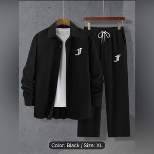 Fantastic price deal for Halloween Letter Pattern Men's 2Pcs Outfits,